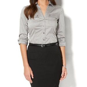 NY&C: 7th Avenue - Madison Stretch, Size L (NWT)